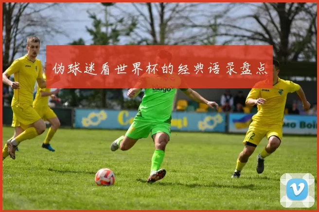 伪球迷看世界杯的经典语录盘点