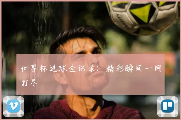 世界杯进球全记录：精彩瞬间一网打尽