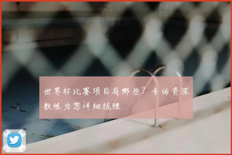 世界杯比赛项目有哪些？专访资深教练为您详细梳理